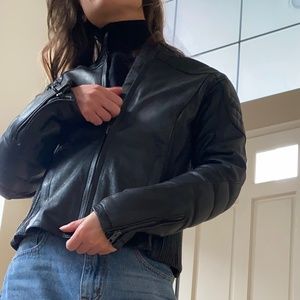 padded moto jacket
